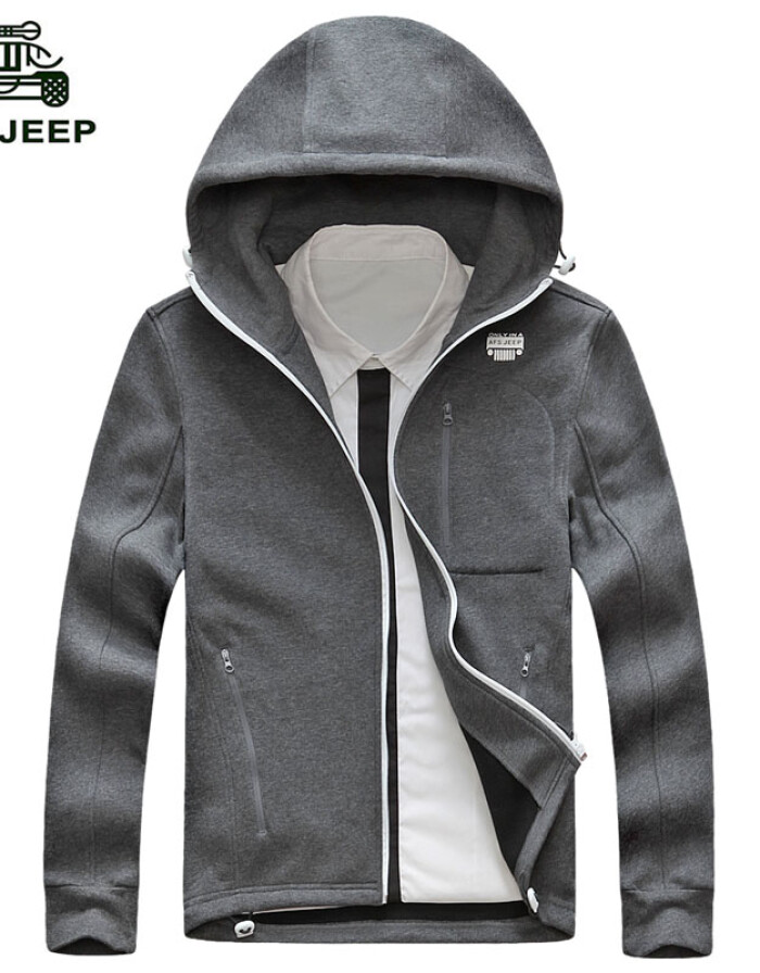 战地吉普AFS JEEP新款男士卫衣 春秋穿搭的时尚与实用之选